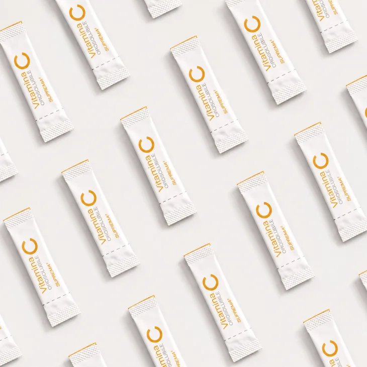 X115 Vitamina C Suprema 2 Integratore per Supporto alle Difese Immunitarie 20 Stick da 2 g