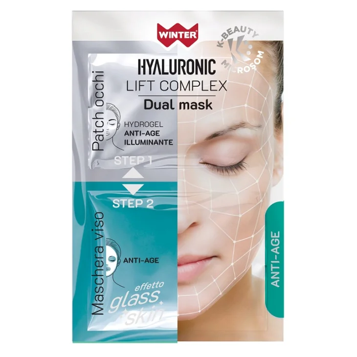 Winter Hyaluronic Lift Complex Dual Mask Maschera Anti-Age Viso e Occhi