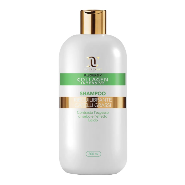 Natur Unique Ialucollagen Collagen Intensive Shampoo Riequilibrante per Capelli Grassi 300 ml