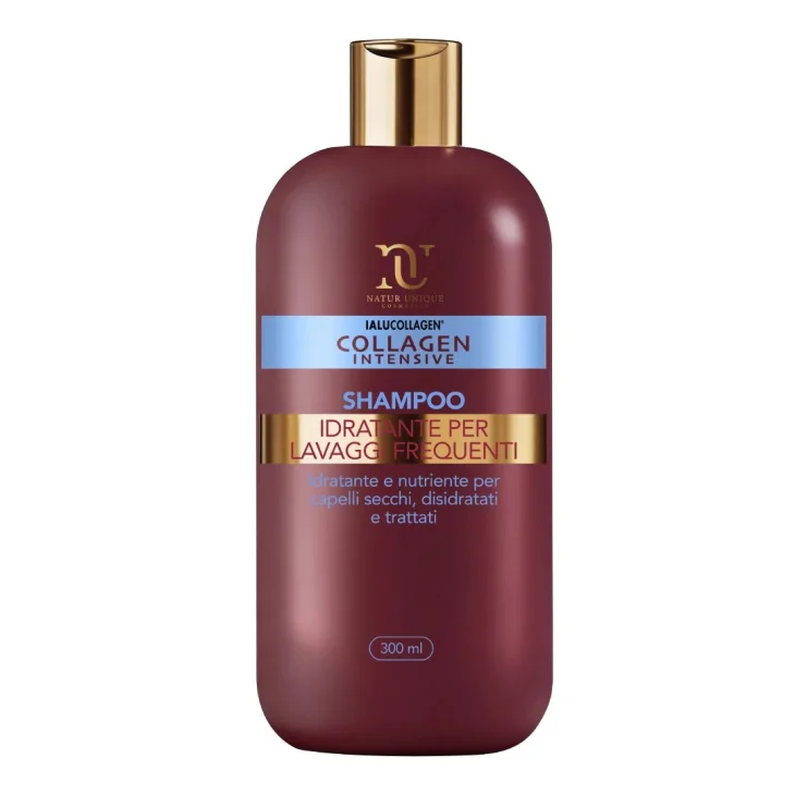Natur Unique Ialucollagen Collagen Intensive Shampoo Idratante per Lavaggi Frequenti 300 ml Natur Unique Ialucollagen Collagen Intensive Shampoo Idratante per Lavaggi Frequenti 300 ml