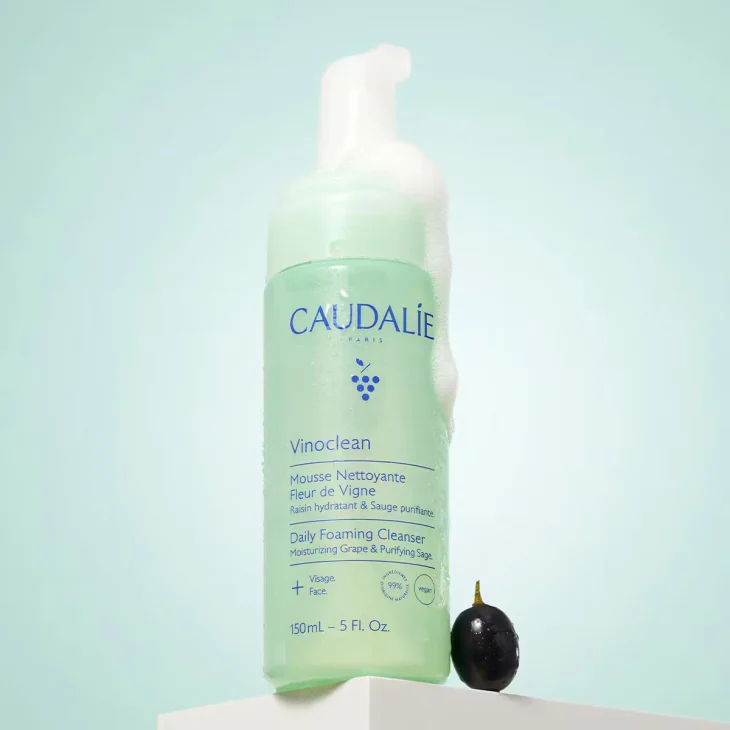 Caudalie Vinoclean Schiuma Detergente Viso 150 ml