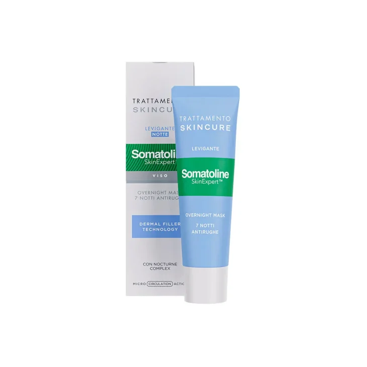 Somatoline Skin Expert Skincure Overnight Maschera Levigante Viso 50 ml