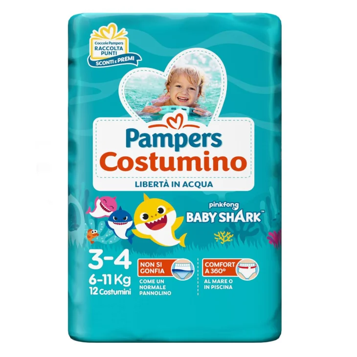 Pampers Il Costumino taglia 3 (6-11 kg) 12 costumini