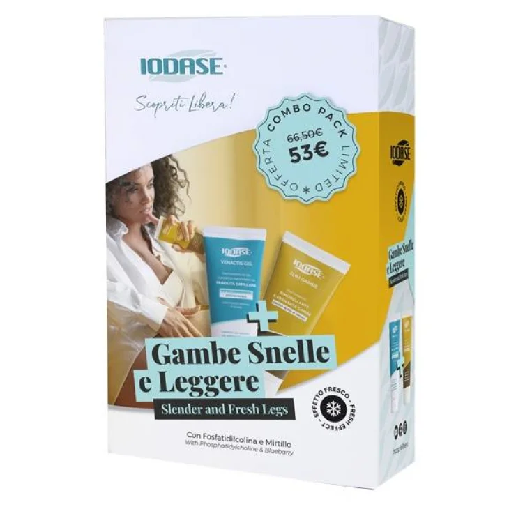 Iodase Slim Gambe Kit Gambe Snelle e Leggere