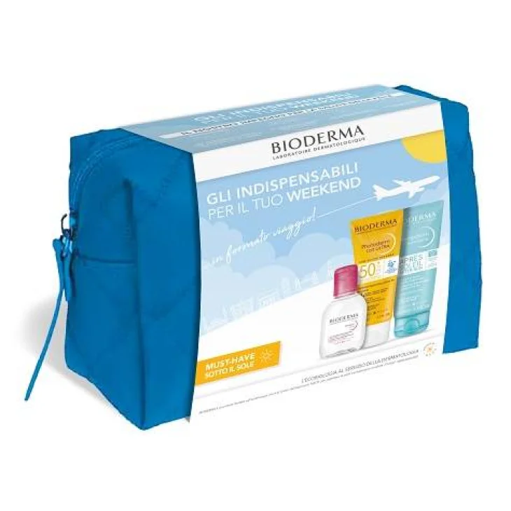 Bioderma Travel Kit Summer Holiday Cofanetto per il Benessere della Pelle