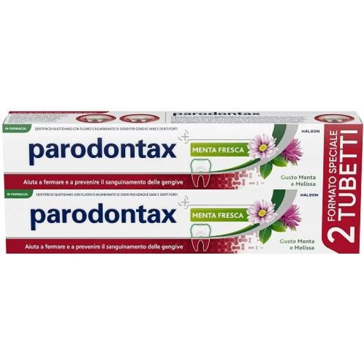 Parodontax Bipack Dentifricio Menta Fresca 2 X 75 ML