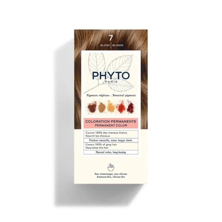 Phyto Color Kit Tinta per Capelli Colore 7 Biondo