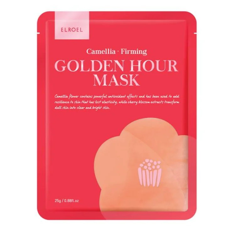 Elroel Golden Hour Mask Camelia Maschera Rinvigorente Viso 25 g