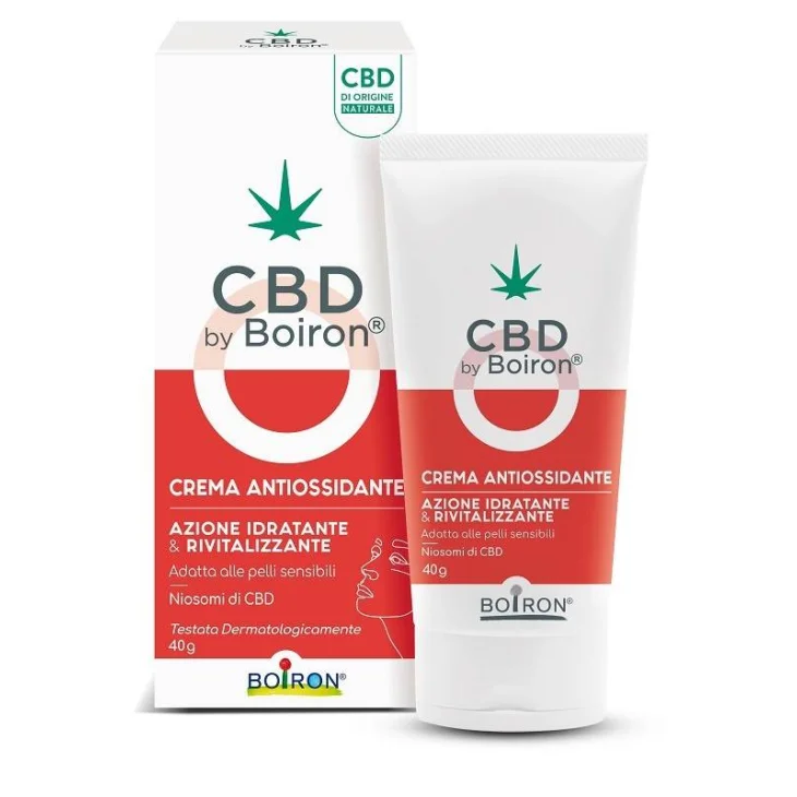 Boiron CBD Crema Antiossidante per Pelli Sensibili 40 g