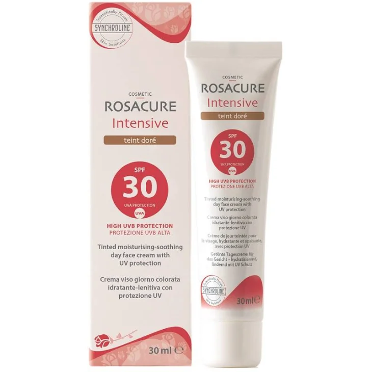 Synchroline Rosacure Intensive Teint Dorè SPF30 Crema Protettiva Colorata Viso 30 ml