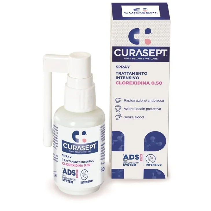 Curasept ADS 0.5% Spray Trattamento Topico Gengivale 30 ml