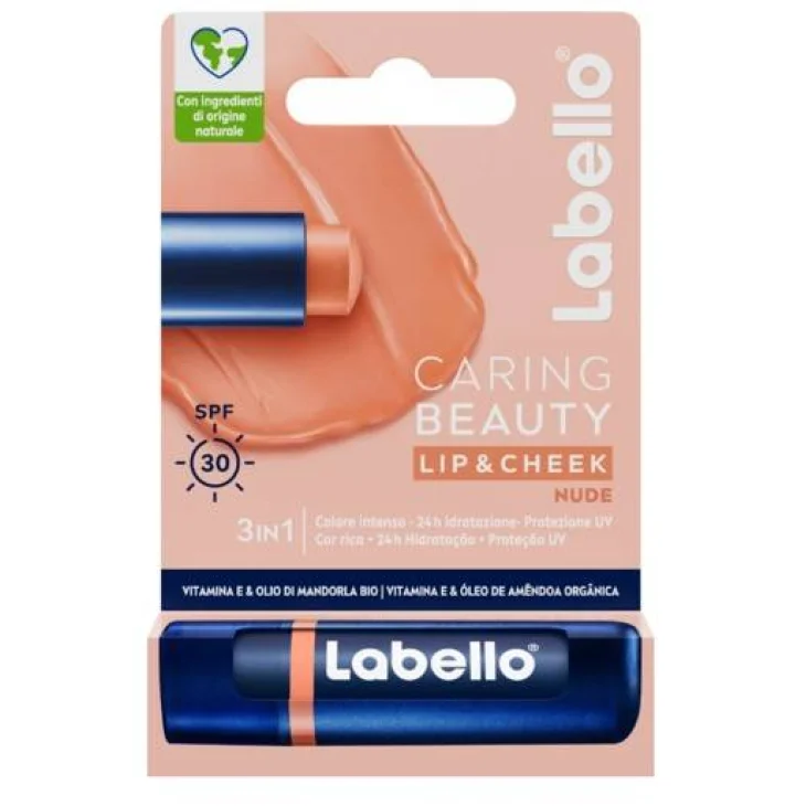 Labello Caring Beauty Nude SPF 30 Formula 3 in 1 4,8 G