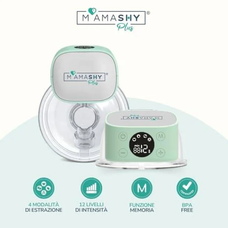 Mamashy Plus Tiralatte Elettrico Indossabile