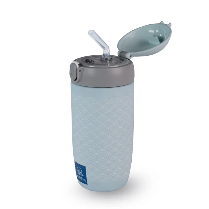 Mizu Baby Yume Straw Borraccia-Thermos con cannuccia 430 ml