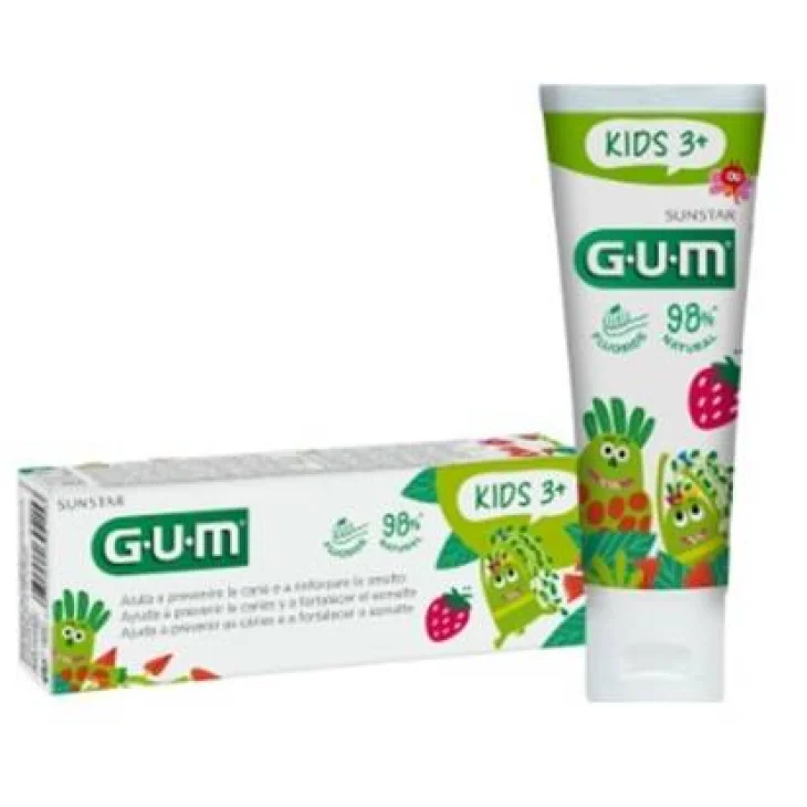 Gum Kids Monster 3/6 Anni Dentifricio Bimbi 50 ml