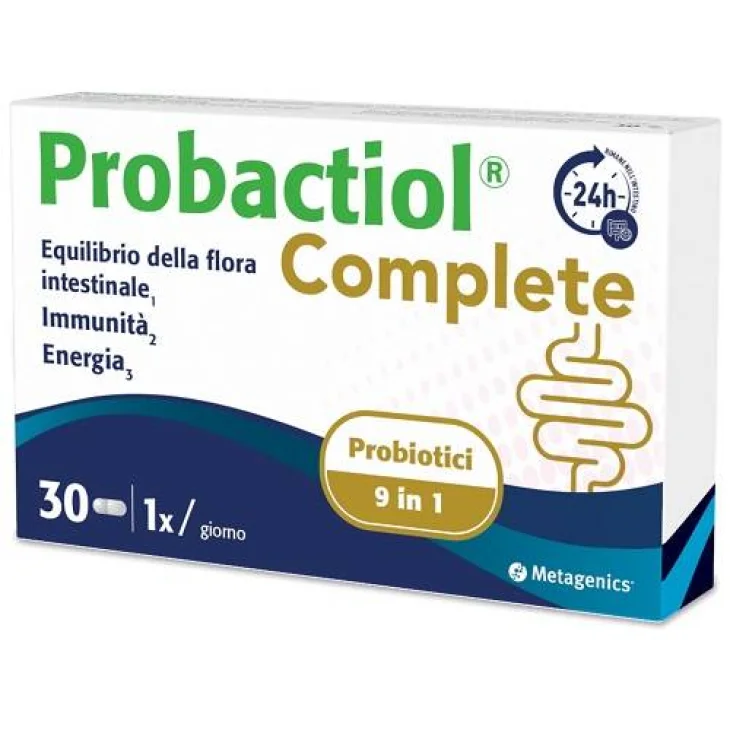 Metagenics Probactiol Complete Integratore Probiotici e Vitamine 30 capsule