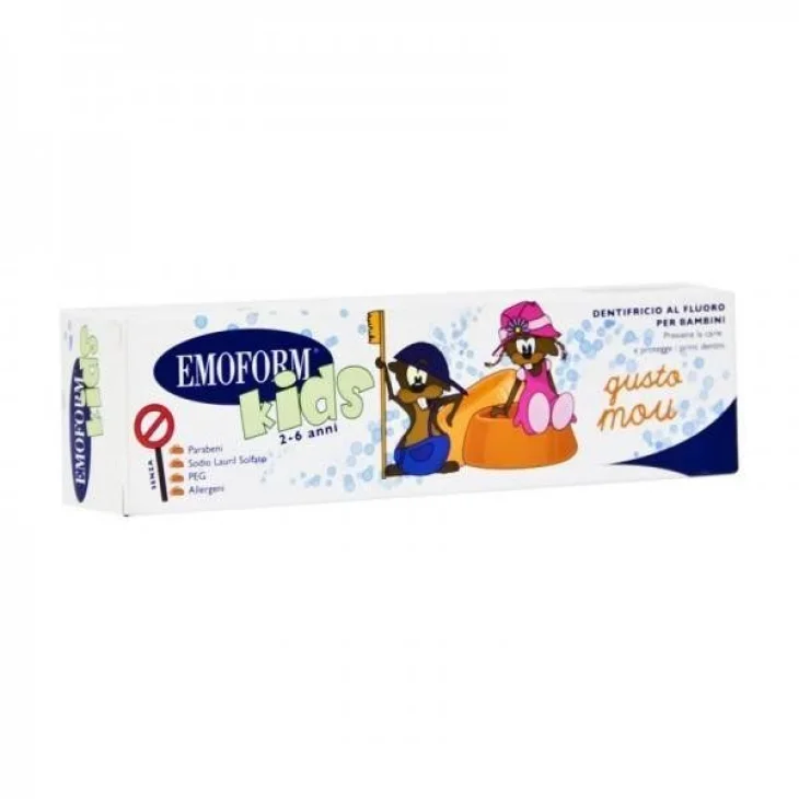 Emoform Kids Dentifricio Gusto Mou 50 ml