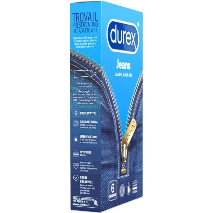 Durex Preservativi Jeans 6 pezzi