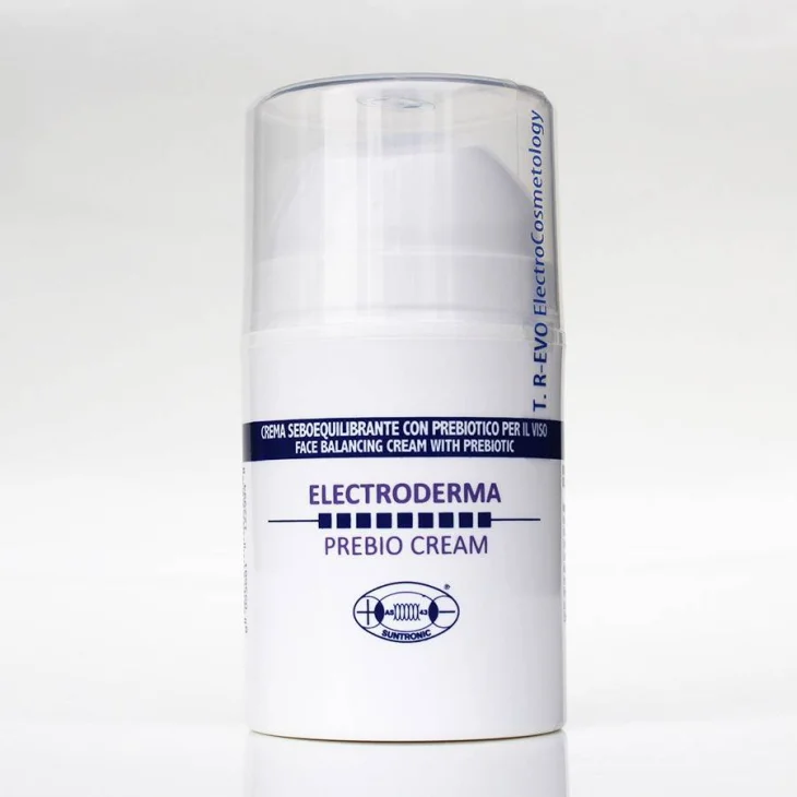 Suntronic ElectroDerma PreBio Cream Crema Nutriente Pelli Grasse Viso 50 ml