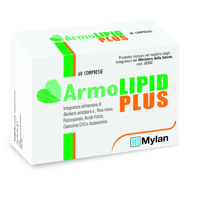 ArmoLipid Plus Integratore Naturale per il Controllo del Colesterolo 60 compresse