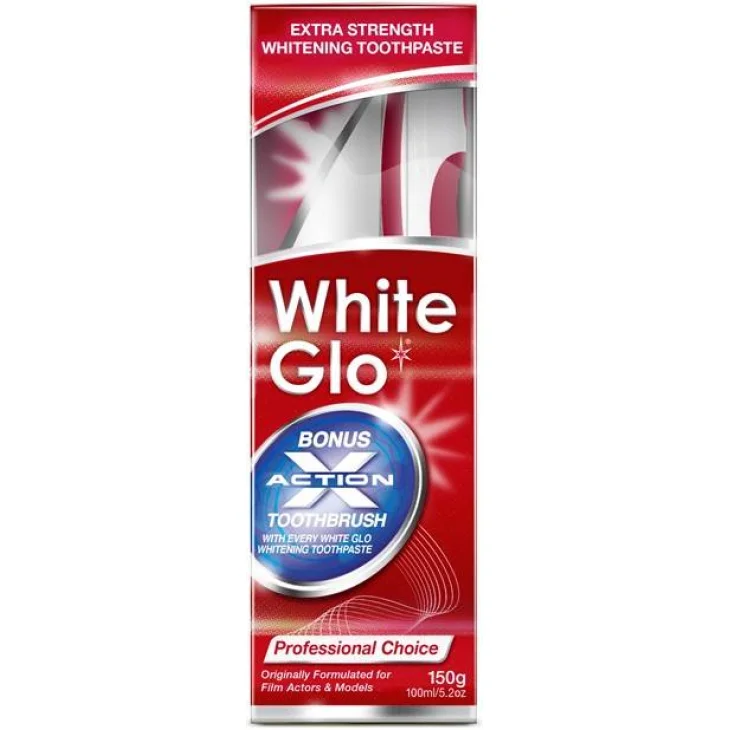 White Glo Dentifricio Professional Choise Extra Strenght Dentifricio 150 g