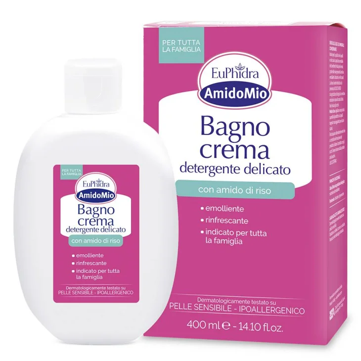 Euphidra AmidoMio Bagno Crema per la Pelle Sensibile 400 ml