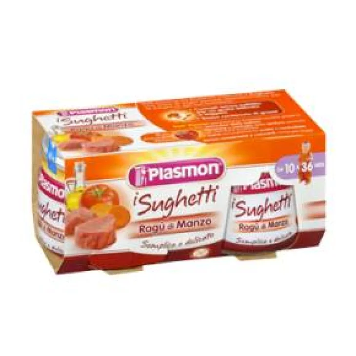 Plasmon Sughetto Ragù di Manzo 2 x 80 g