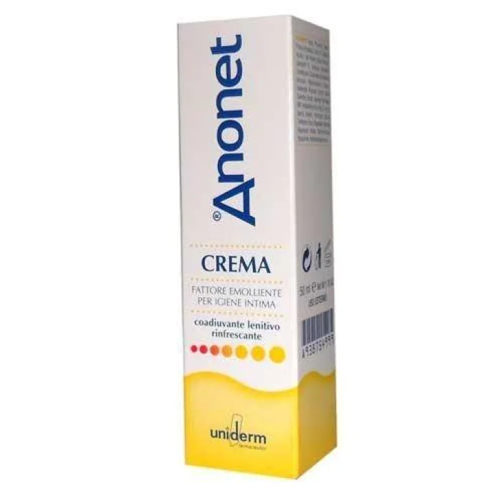 Anonet crema detergente intima e lenitiva per pulizia ano genitale 50 ml