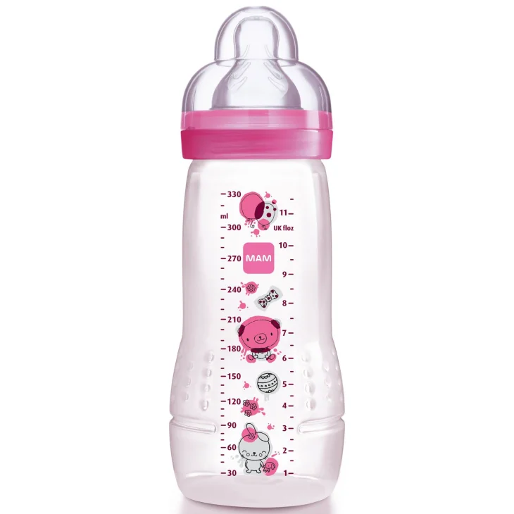 Mam Baby Bottle Biberon 330ml  - Colore: Rosa