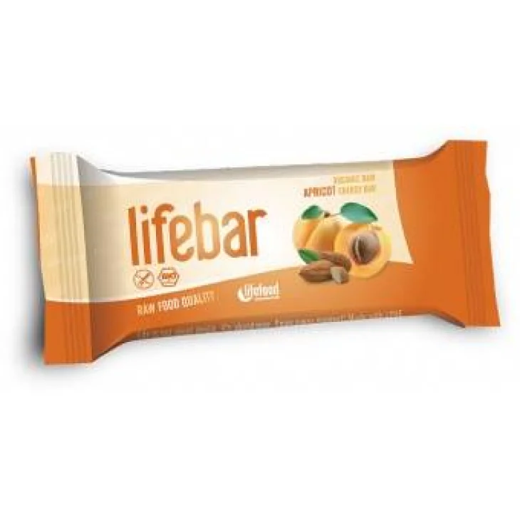 Lifebar Barrette Energetiche Energizzanti Piene di Sostanze Nutritive Crude - Gusto: Albicocca