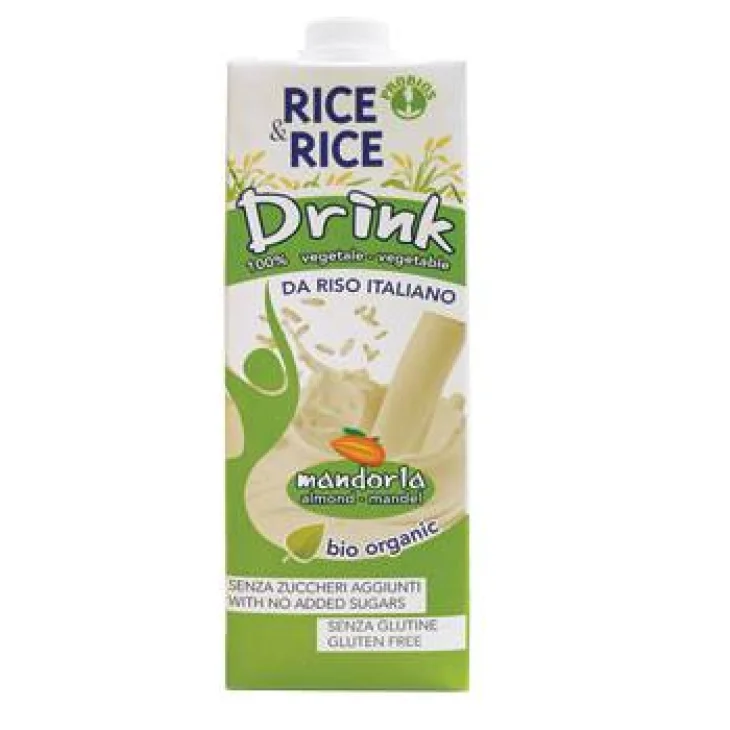 Probios Rice&Rice Bevanda di riso alla mandorla biologica - Formato: 1 litro