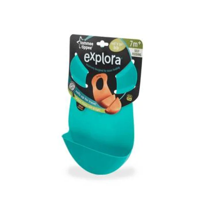 Tommee Tippee Explora Bavaglino Avvolgibile Roll 'n' Go