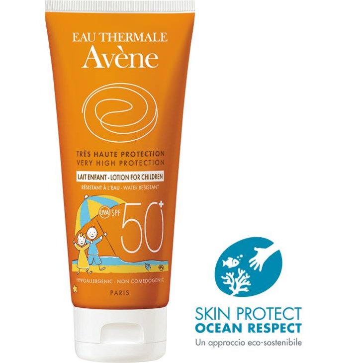 Avène Latte Solare Bimbo Protezione solare SPF50+ 100 ml - Formato: 250 ml