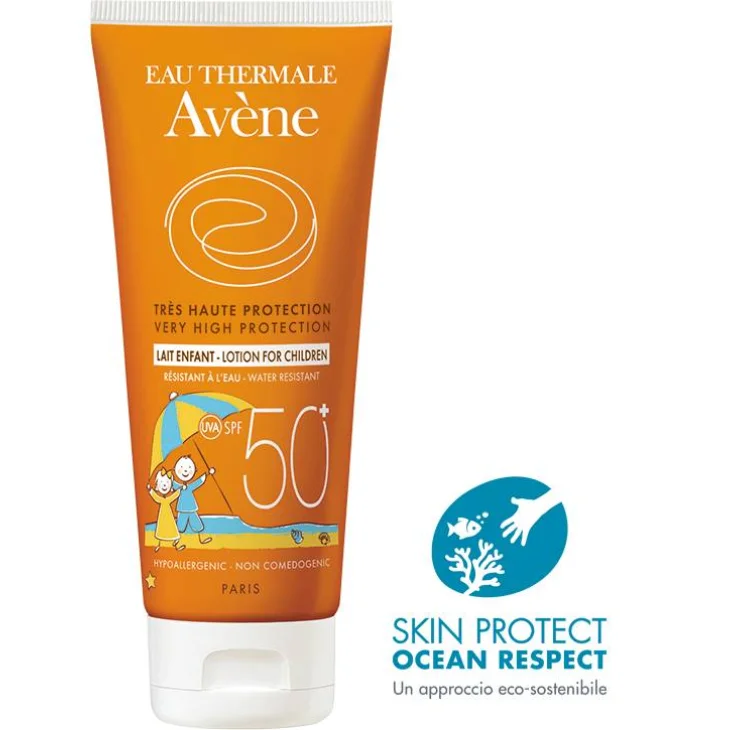 Avène Latte Solare Bimbo Protezione solare SPF50+ 100 ml - Formato: 250 ml