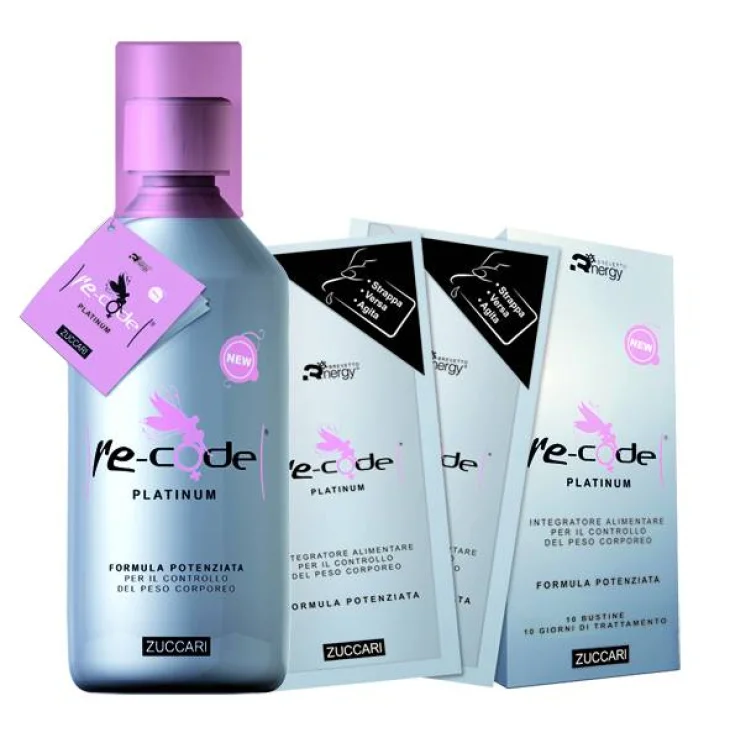 Zuccari Recode Platinum Integratore per Dimagrire - Formato: 10 bustine