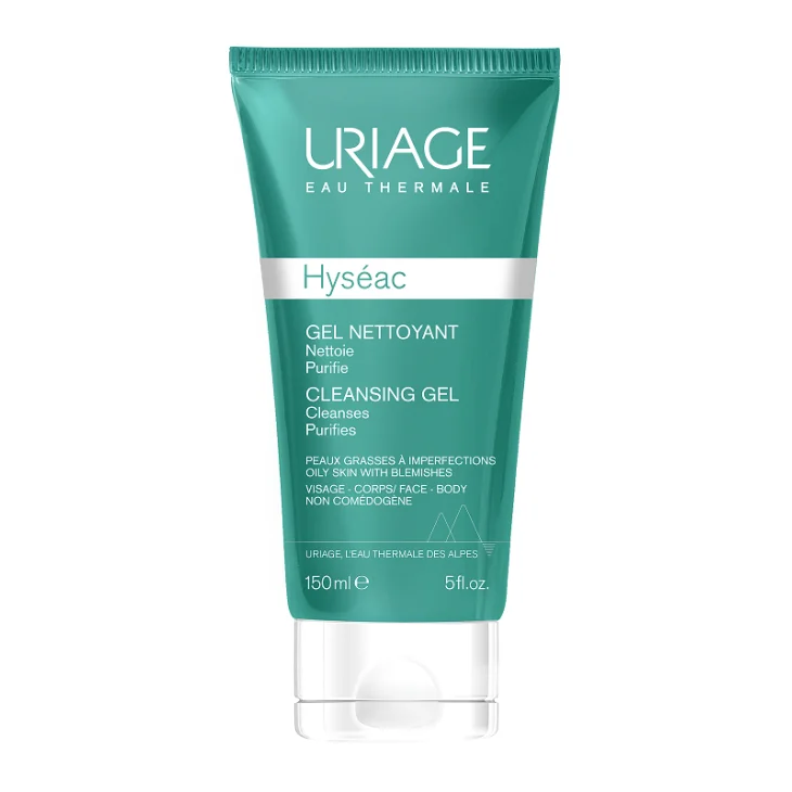 Uriage Hyseac Gel Detergente Viso Pelle Grassa 150 Ml