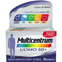 Multicentrum Uomo 50+ Integratore per l'Uomo oltre i 50 Anni