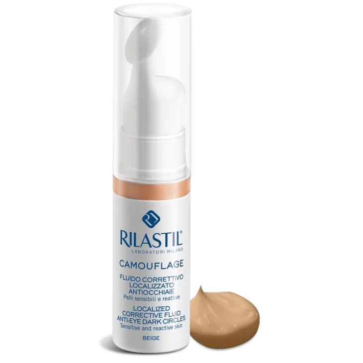 Rilastil Camouflage Fluido Correttivo Antimacchie Viso 5 ml - Colore: Beige