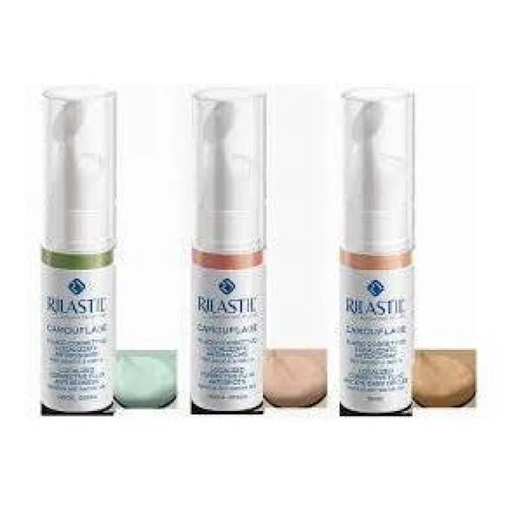 Rilastil Camouflage Fluido Correttivo Antimacchie Viso 5 ml - Colore: Pesca