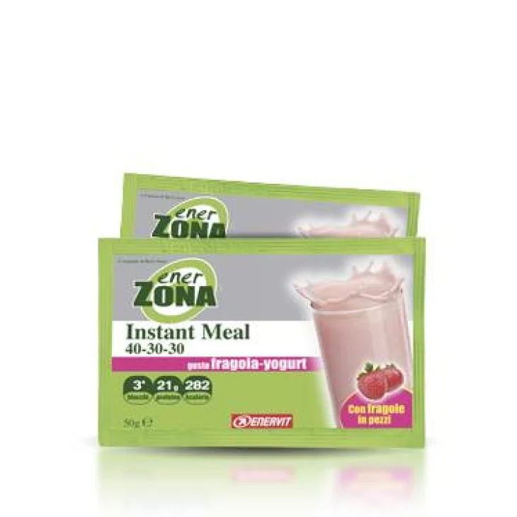 Enerzona Instant Meal Bevanda Dietetica Gusto Fragola e Yogurt