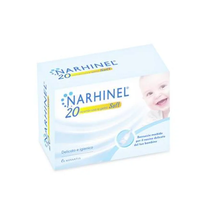 Narhinel Ricambi Usa e Getta Soft 20 Pezzi