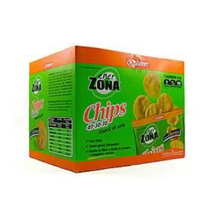 Enerzona Chips Gusto Classico Snack Salato Dietetico - Formato: 1 bustina