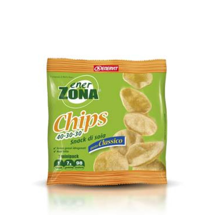 Enerzona Chips Gusto Classico Snack Salato Dietetico - Formato: 1 bustina