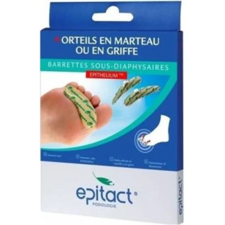 Qualifarma Epitact Barrette Sotto-Diafisarie per Dita a Martello o a Griffe - Misura: L