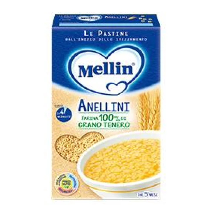 Mellin Anellini Pasta per Bambini