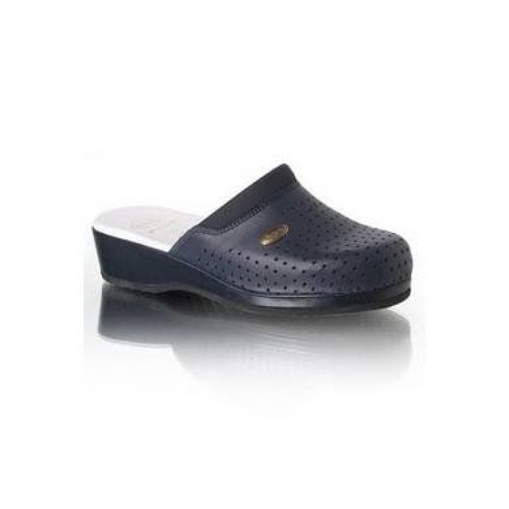 Dr Scholl's Clog Back Guard ByCast Calzatura Ortopedica Zoccoli da Lavoro Colore Blu - Numero: 35