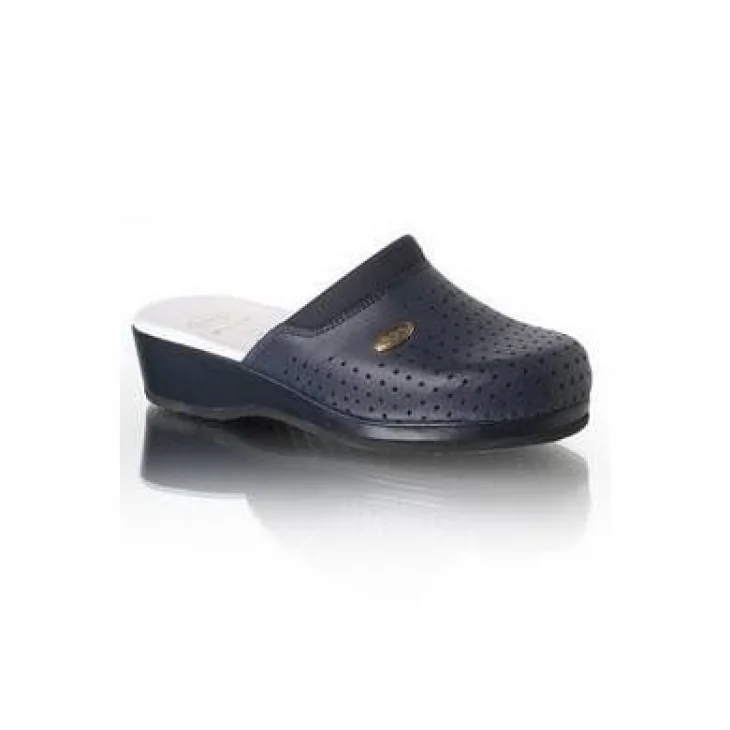 Dr Scholl's Clog Back Guard ByCast Calzatura Ortopedica Zoccoli da Lavoro Colore Blu - Numero: 35