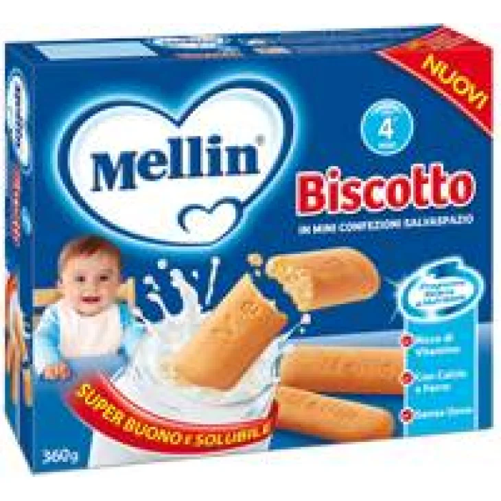Mellin Biscotto Classico per Bambini - Formato: 360 grammi