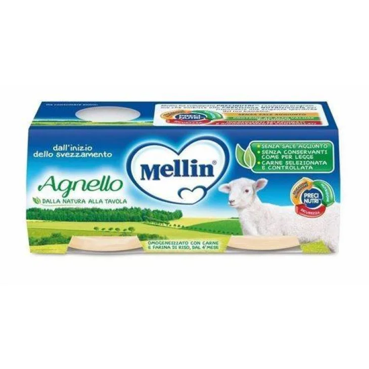 Mellin Omogeneizzato Gusto Agnello