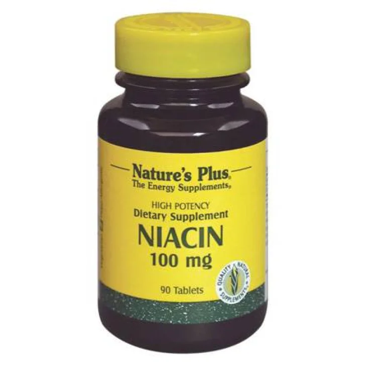 Nature's Plus Niacina B3 mg 100 Integratore per il Colesterolo